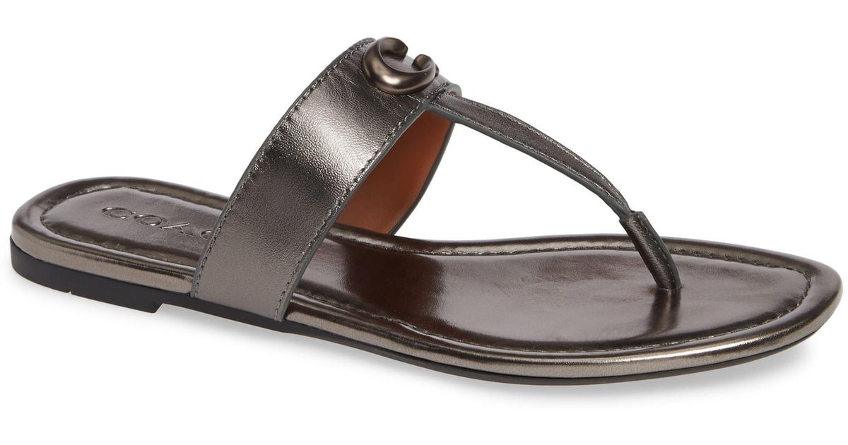 coach jessie flip flop
