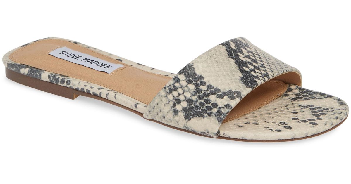 steve madden bev slide sandal