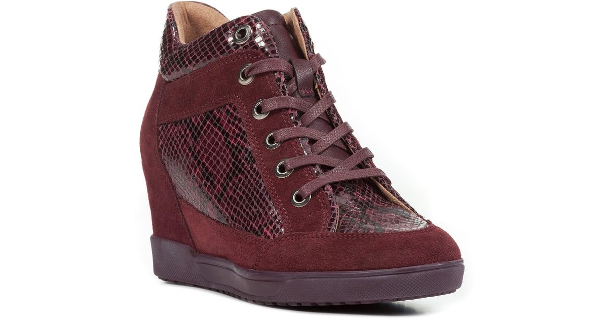 geox carum wedge sneaker