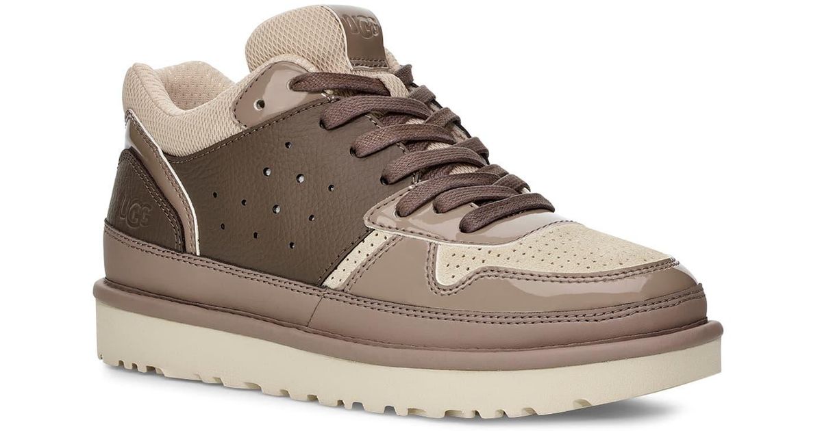 ugg highland leather sneaker