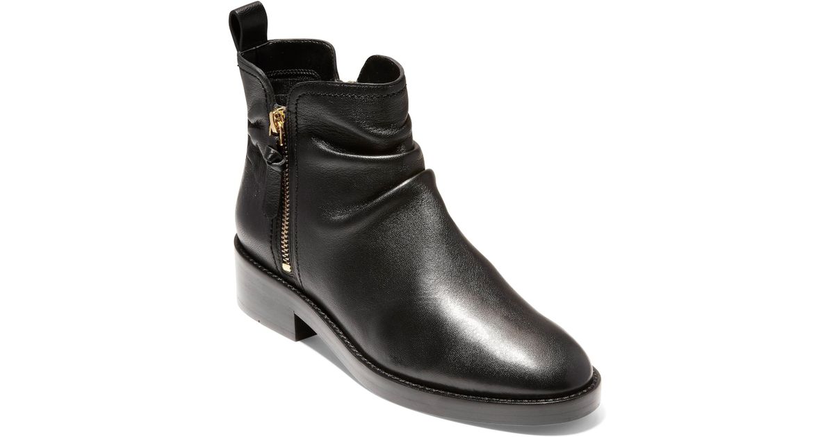harrington grand slouch bootie cole haan