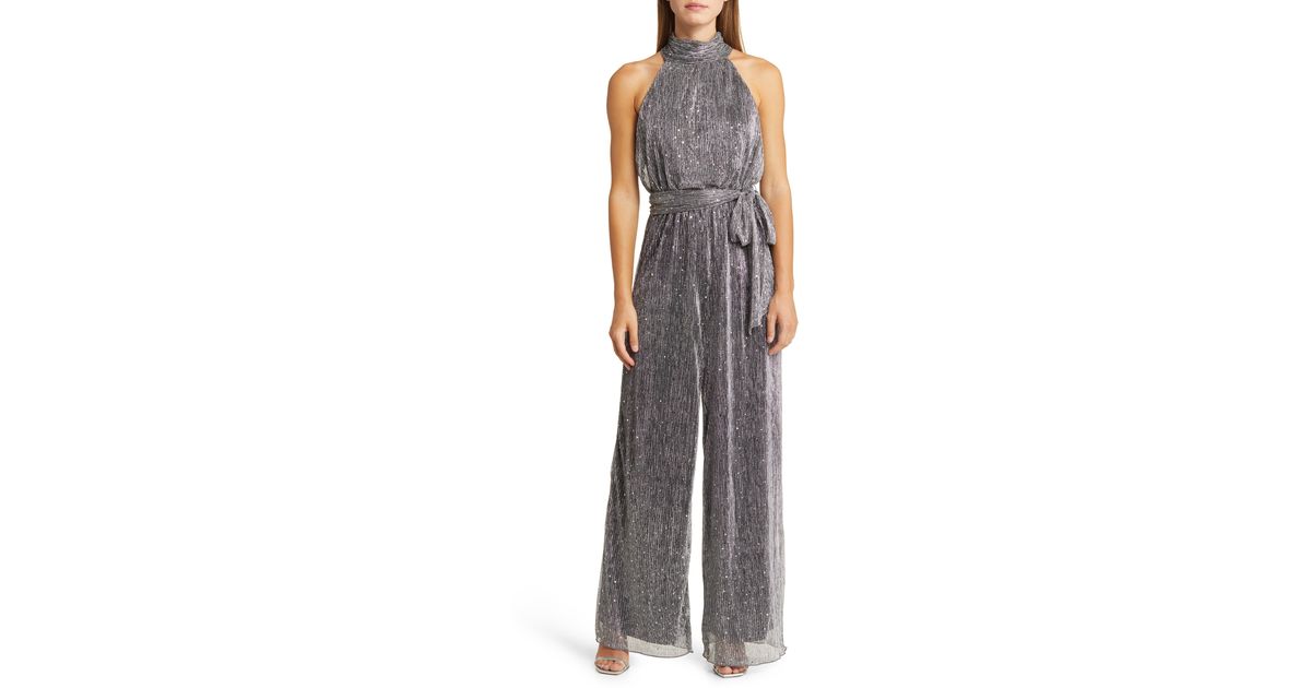 Eliza j twist wide leg sale jumpsuit