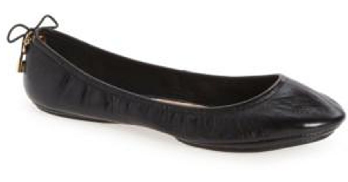 kate spade globe ballet flats