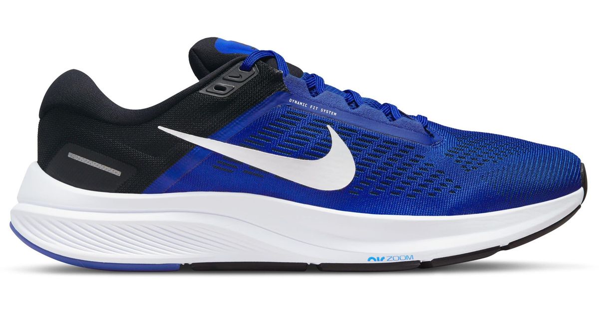 Nike Air Zoom Structure 24 Running Shoe in Blue for Men | Lyst