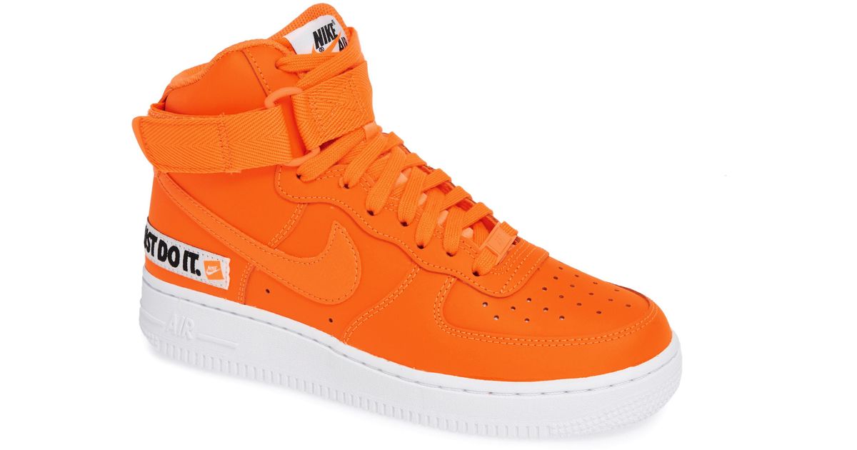 orange high top af1