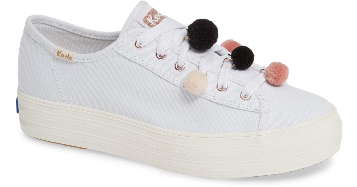 keds triple kick pom pom
