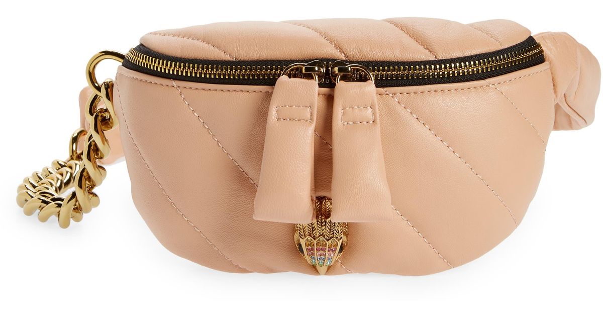 Victoria's Secret Pink Crossbody Belt Bag convertible, Gold