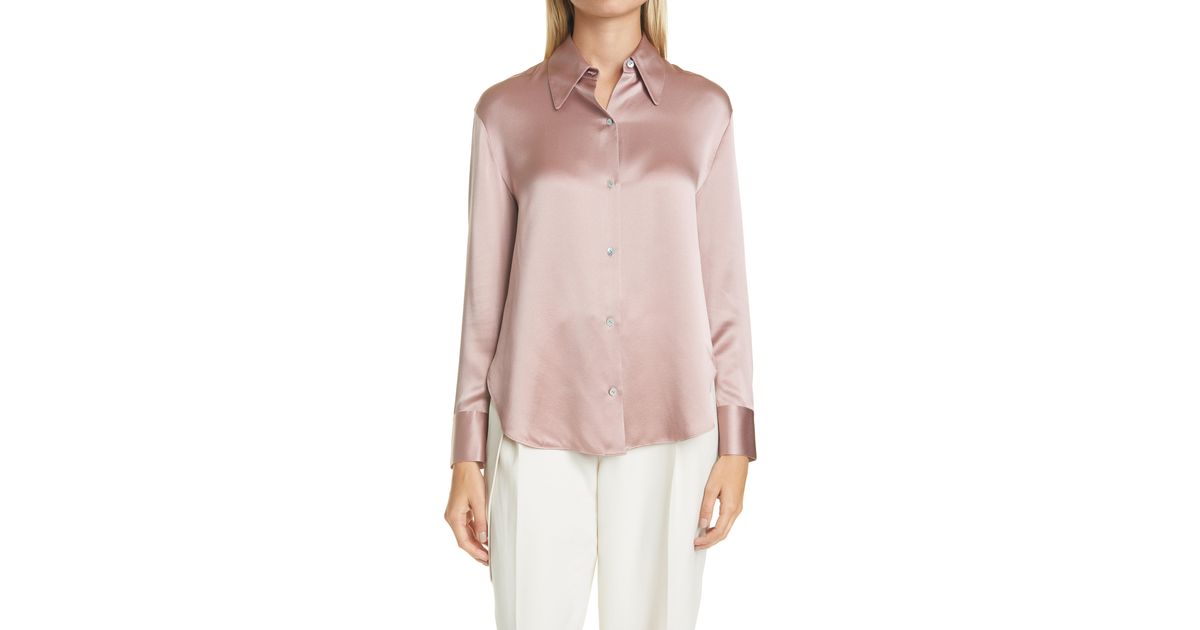 vince shaped collar shirt