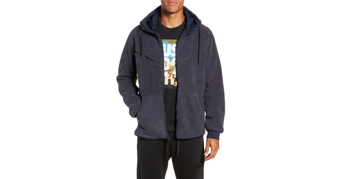 nike tech icon fleece zip hoodie