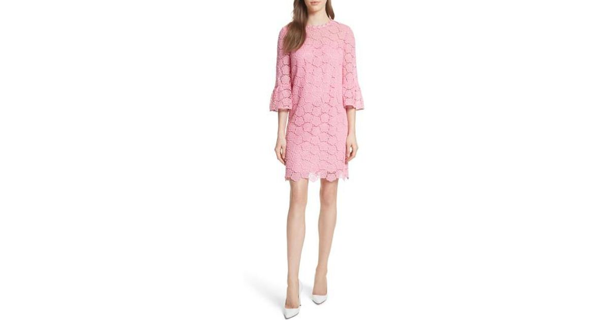 kate spade pink lace dress