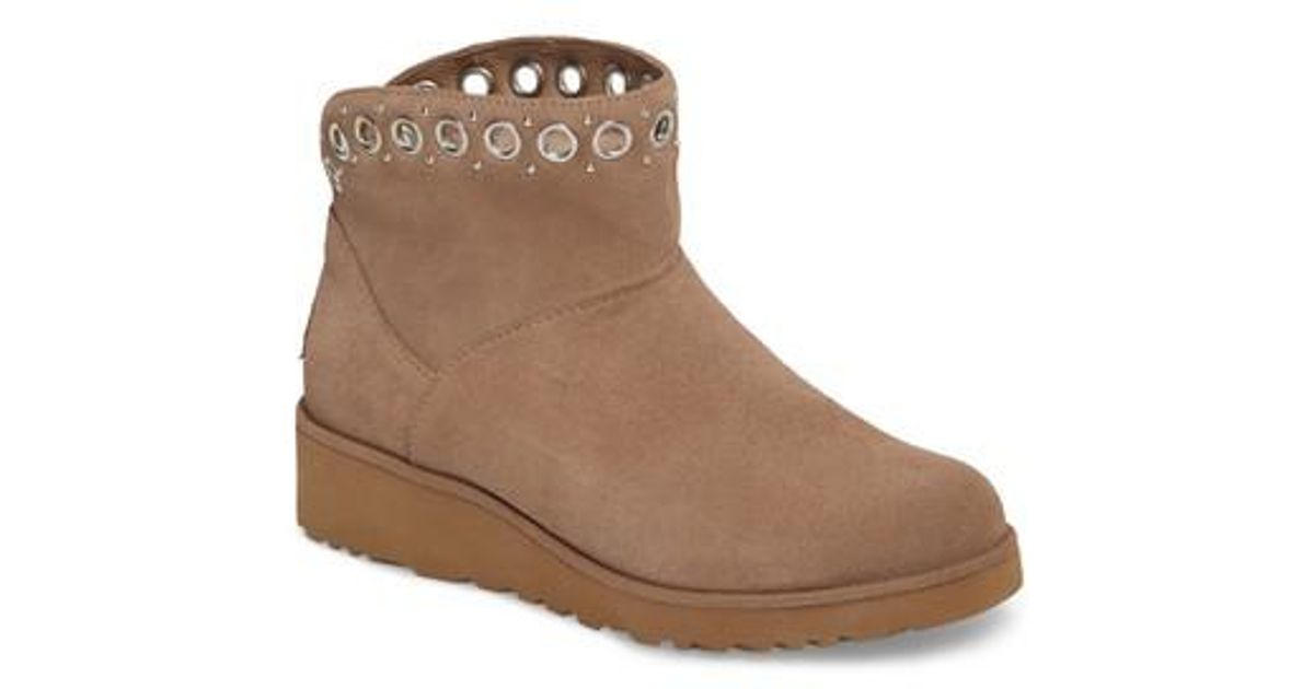 Ugg riley grommet wedge boot sale
