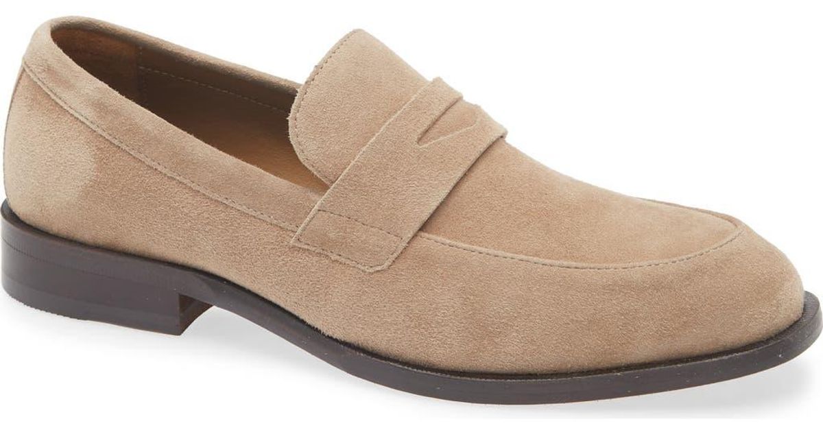 BOSS Limber Penny Loafer in Brown for Men | Lyst display picture 3
