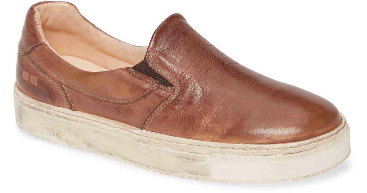 Bed Stu Hermione Slipon Sneaker in Brown Lyst