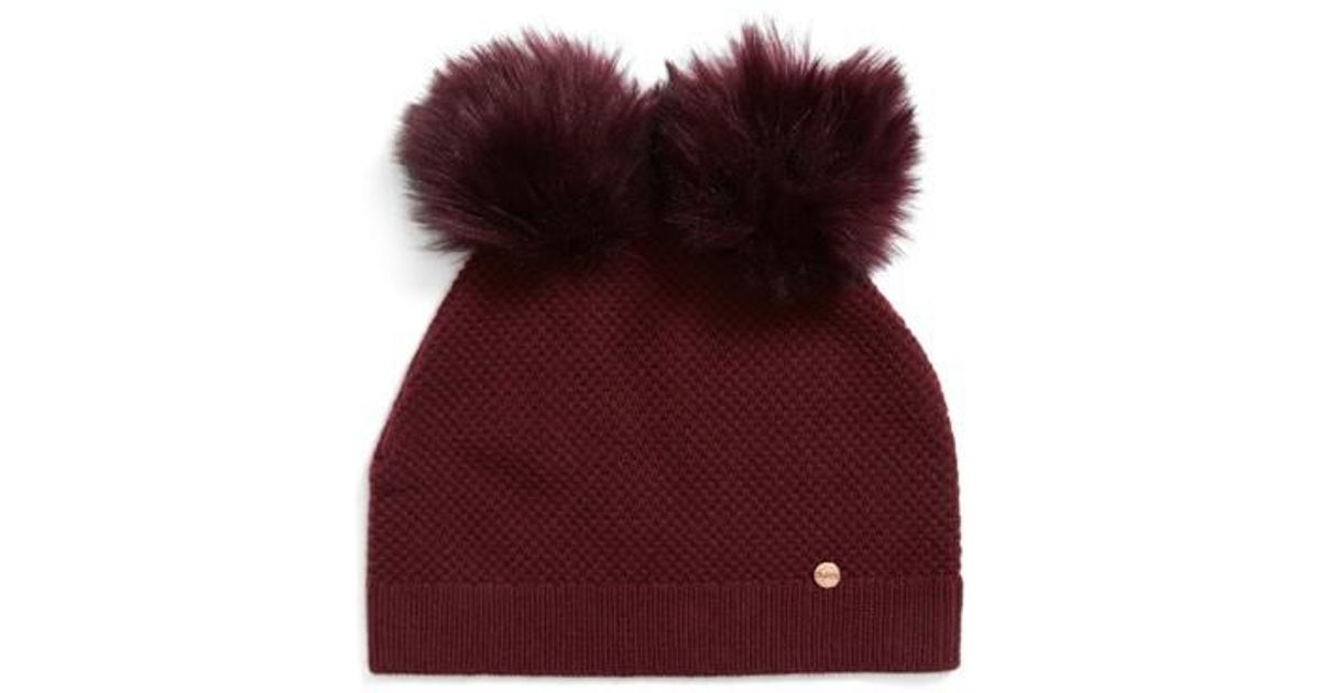 ted baker pom pom hat