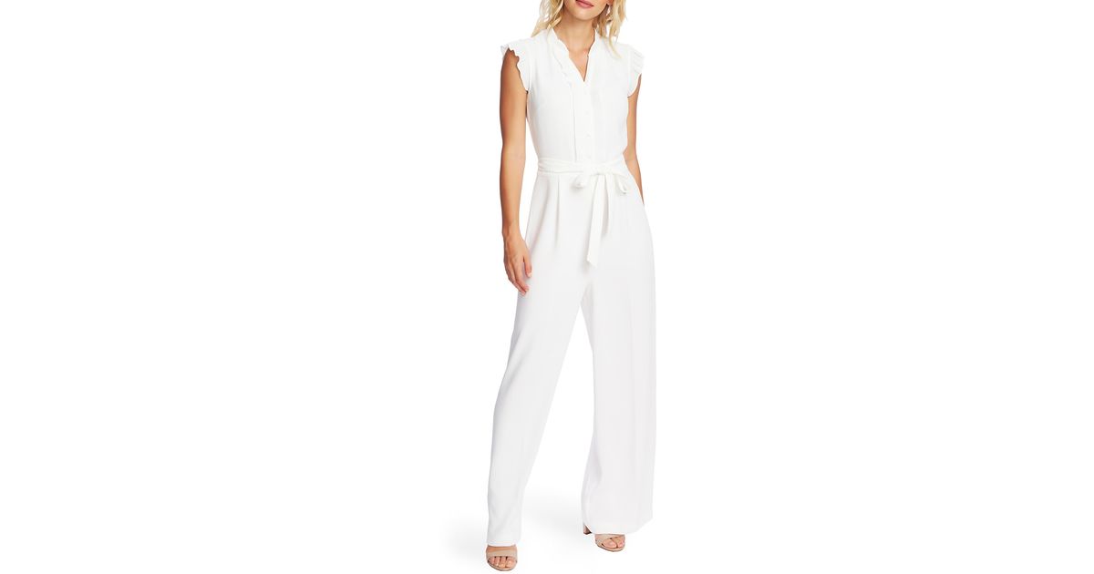 cece white jumpsuit