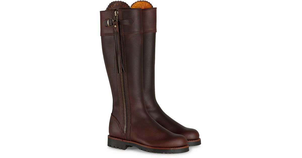 Penelope Chilvers Standard Tassel Knee High Boot in Brown | Lyst
