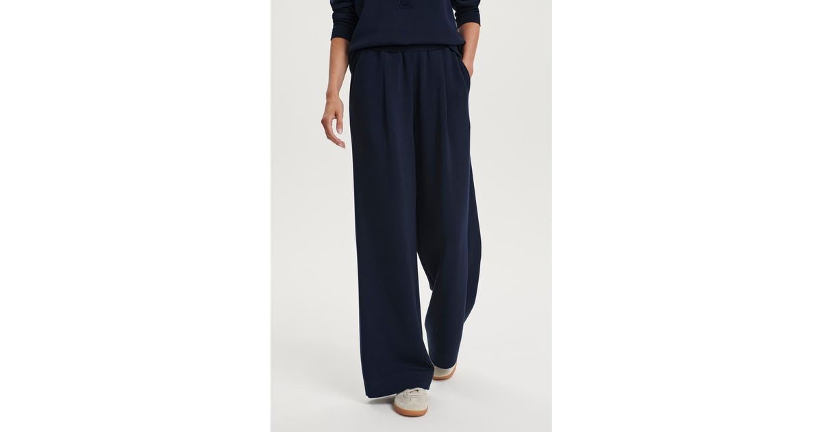 Varley The Extra Wide Leg 32-Inch Pants in Blue | Lyst
