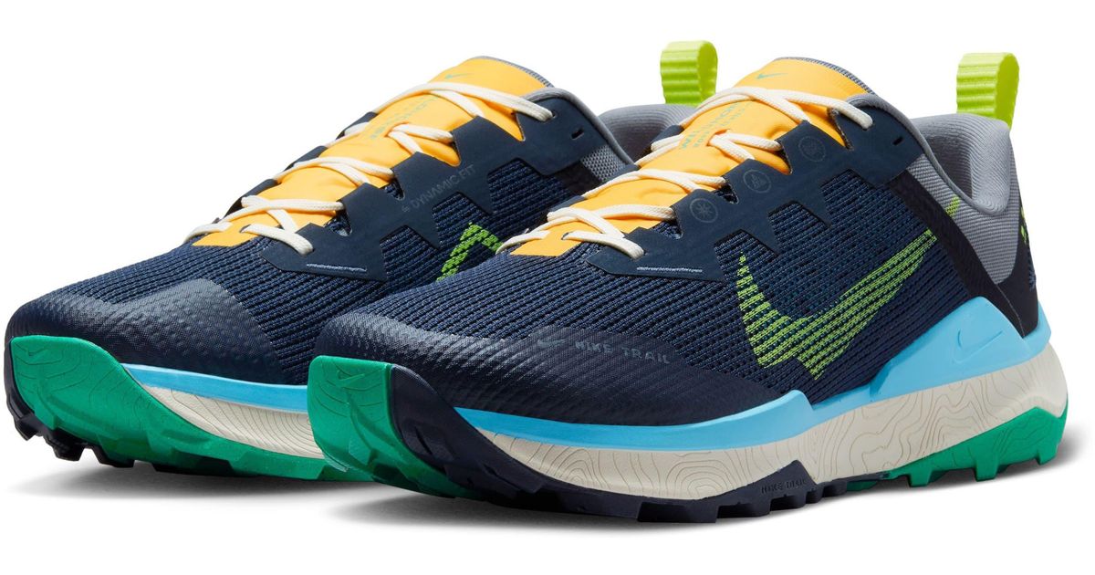 Nike React Wild Horse 8 Running Shoe in Blue for Men Lyst