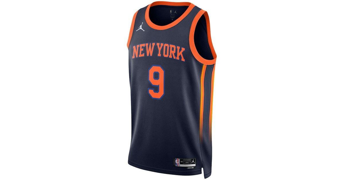 Nike Unisex Rj Barrett New York Knicks Swingman Jersey - Statement Edition At Nordstrom in Blue 