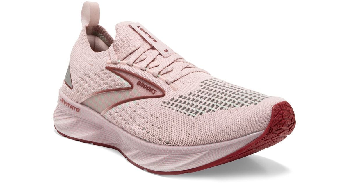 brooks levitate pink