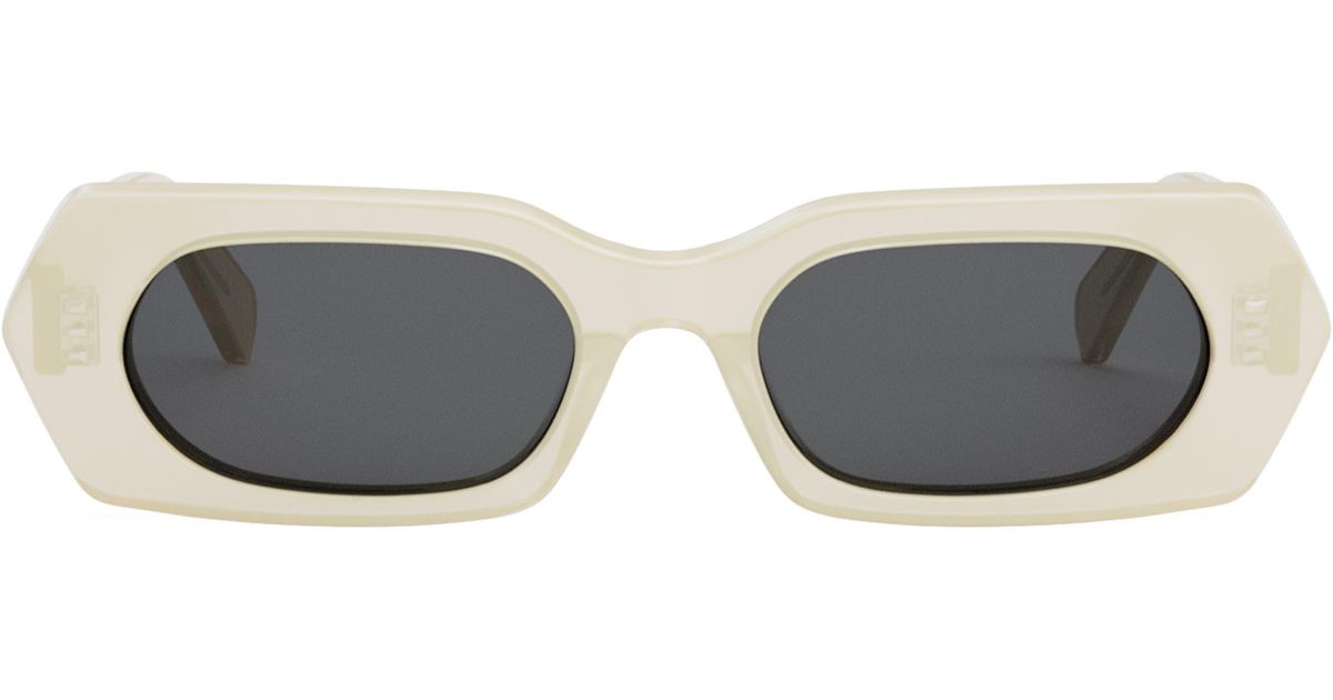 Celine Bold 3 Dots 51mm Rectangular Sunglasses | Lyst