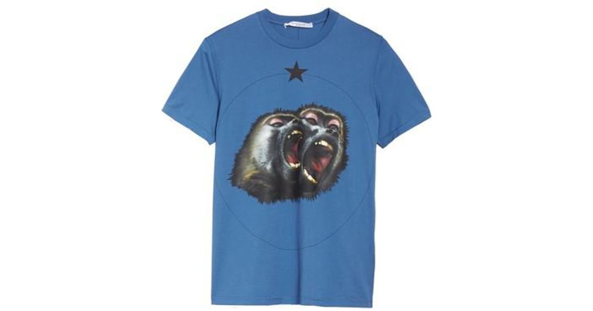 givenchy monkey brothers t shirt
