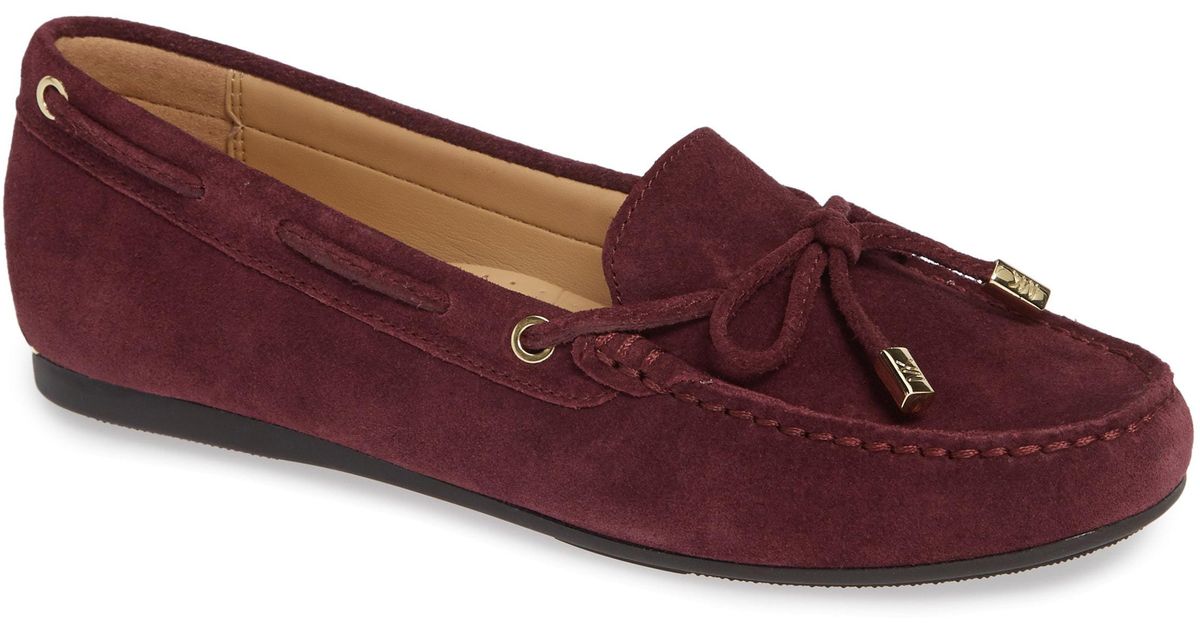 michael kors sutton moccasin suede