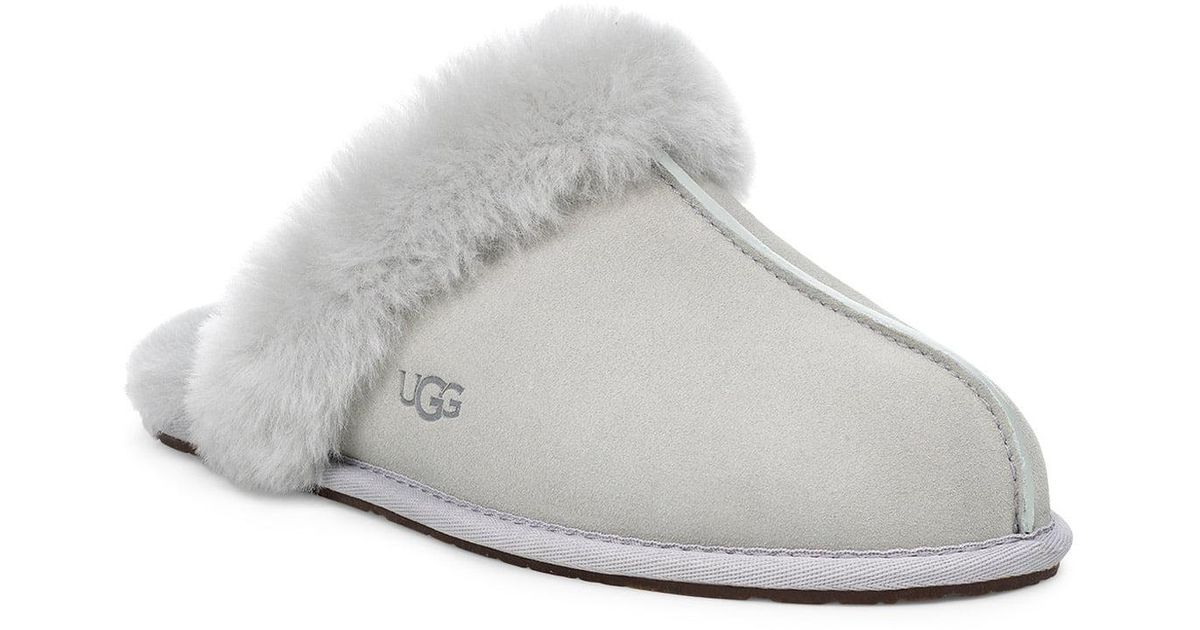 UGG Suede UGG Scuffette Ii Slipper in Light Grey (Gray) Lyst