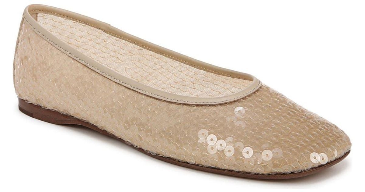 Vince Sofia Leather Flat