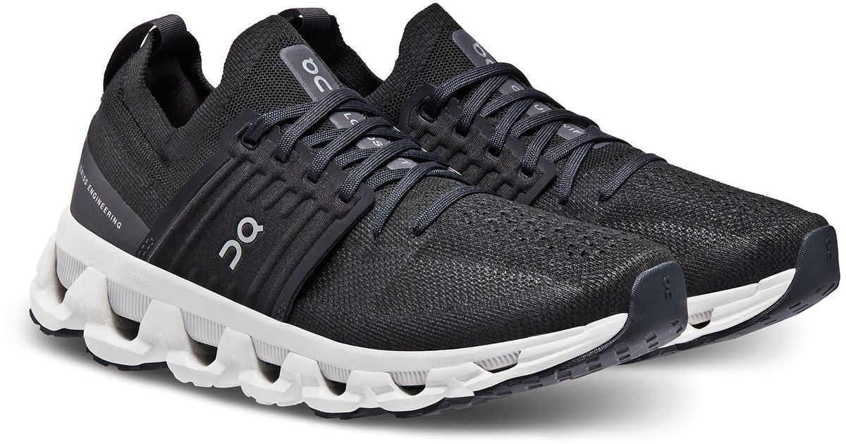 On Cloudswift 3 Running Shoe in Black Lyst