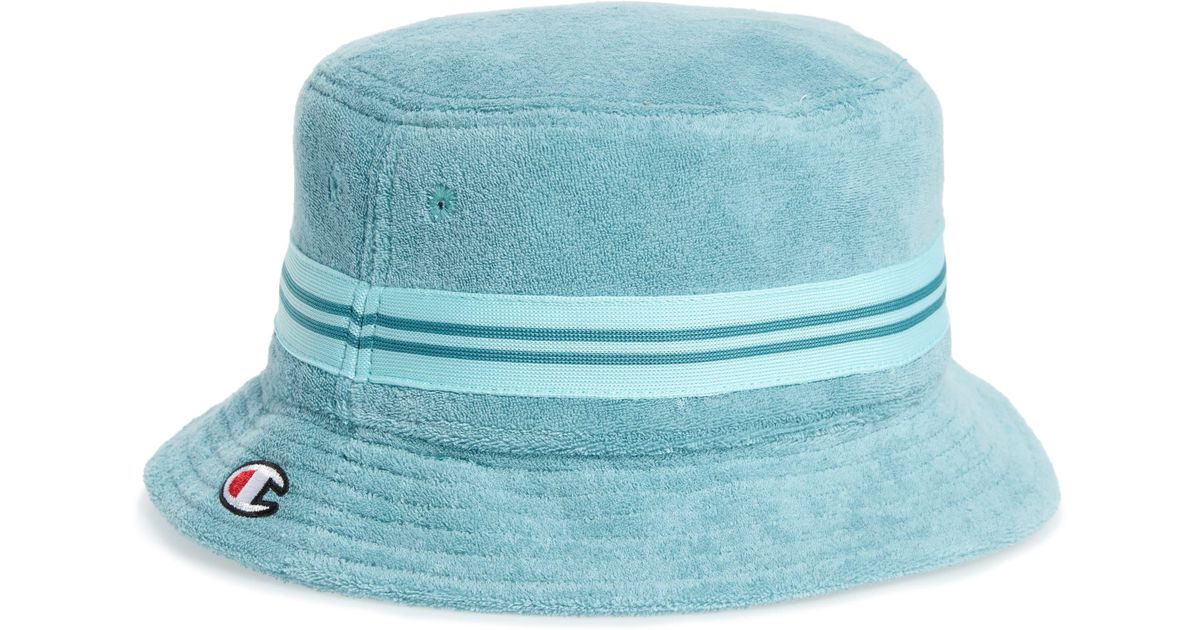 Champion Cotton Terry Bucket Hat For Men Lyst