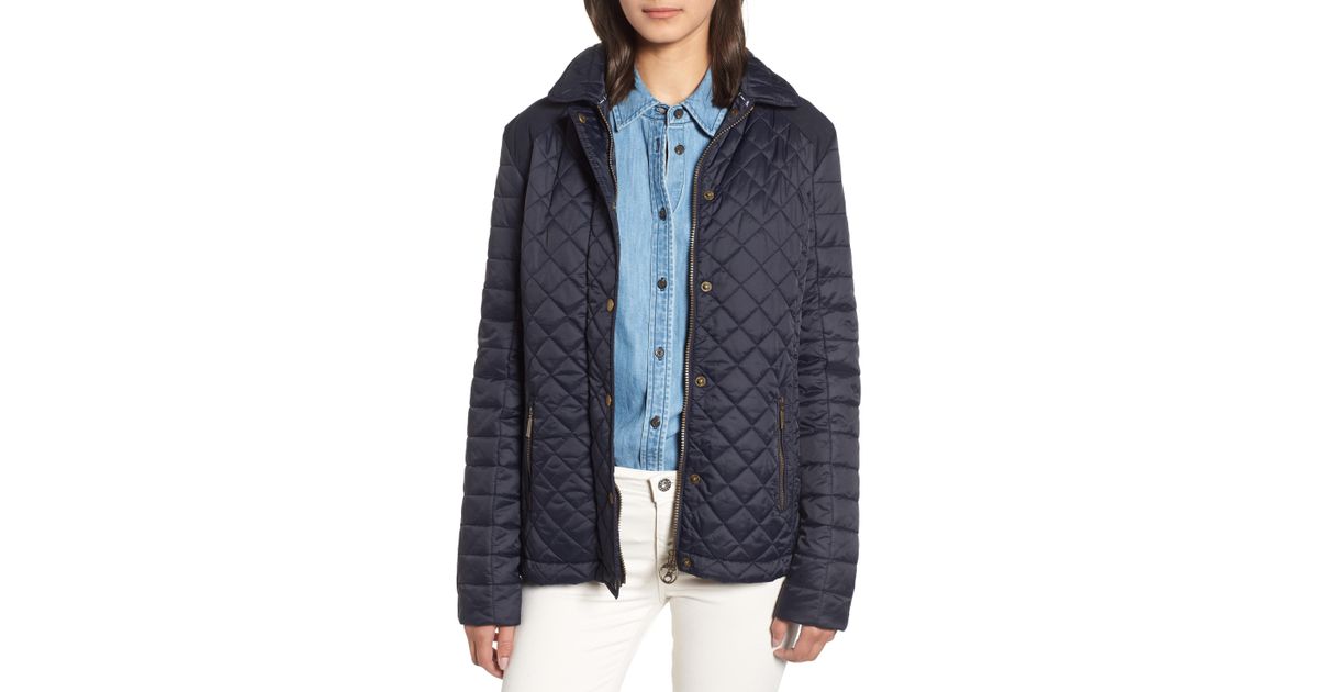 barbour quail quilted jacket