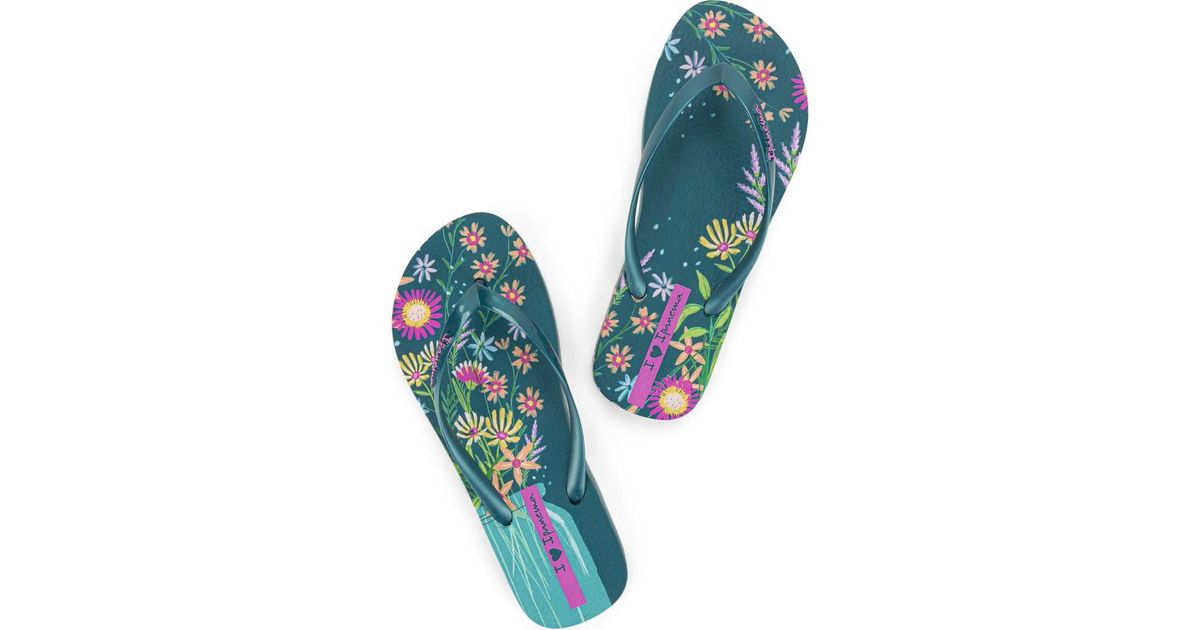 Ipanema Infradito Estive Tropicali Da Donna di colore blu