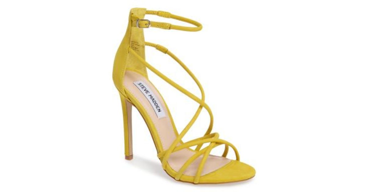 steve madden strappy sandals heels