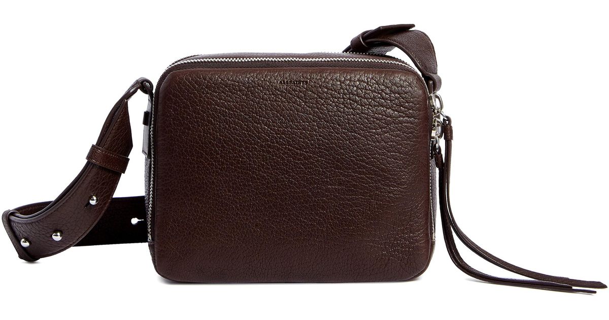 all saints vincent leather crossbody bag