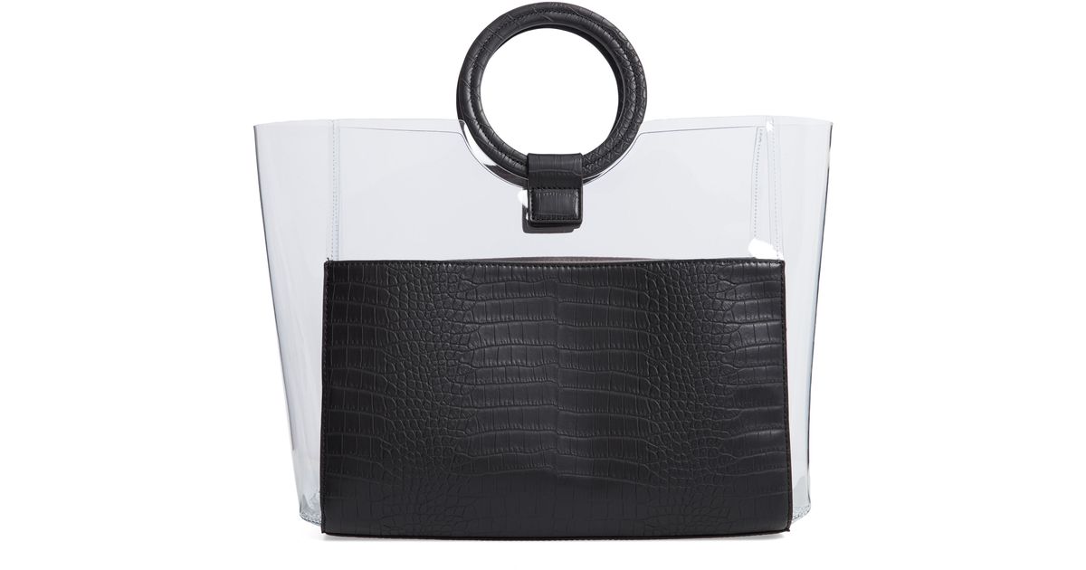 vince camuto vegan leather tote