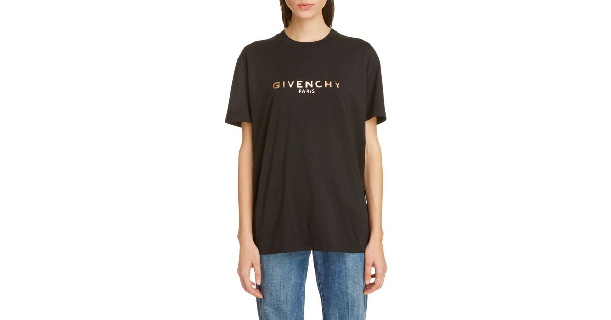 givenchy rose tee