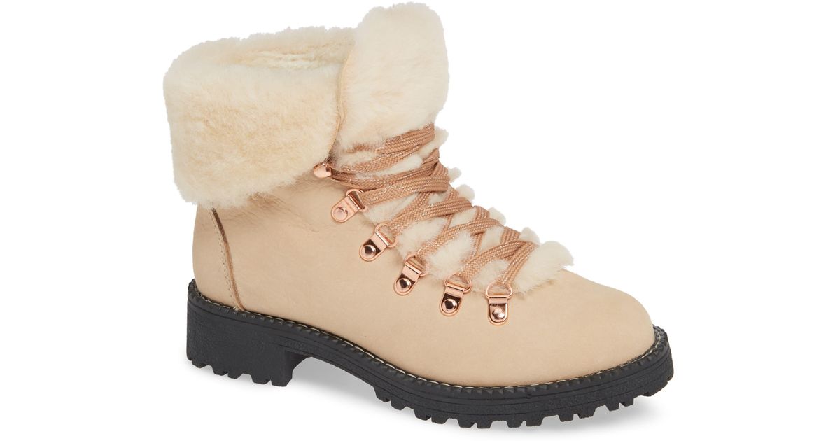 j crew nordic wedge boots pink