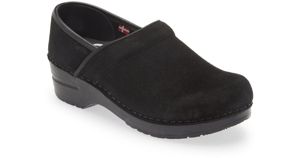 Sanita Nina Clog in Black | Lyst