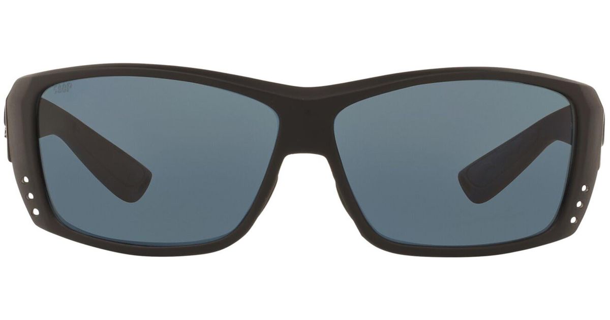 Costa Del Mar 61mm Polarized Rectangle Sunglasses for Men | Lyst