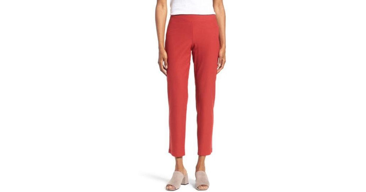 eileen fisher slim ankle pants