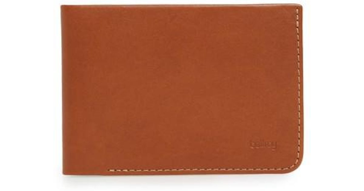 Bellroy Low Down Leather Wallet - in Brown for Men - Lyst
