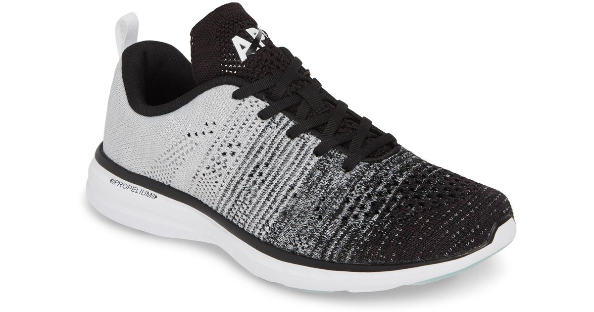 techloom pro knit running shoe