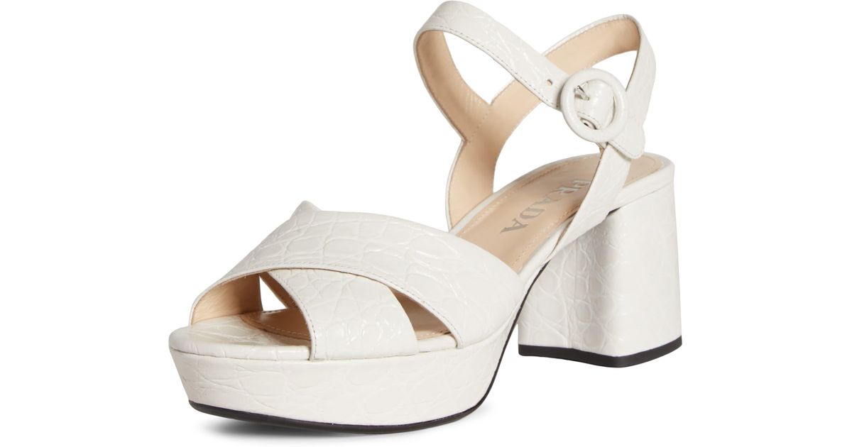 bridal shoes platform block heel