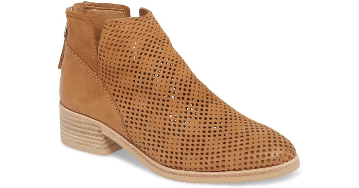 tommi perforated bootie