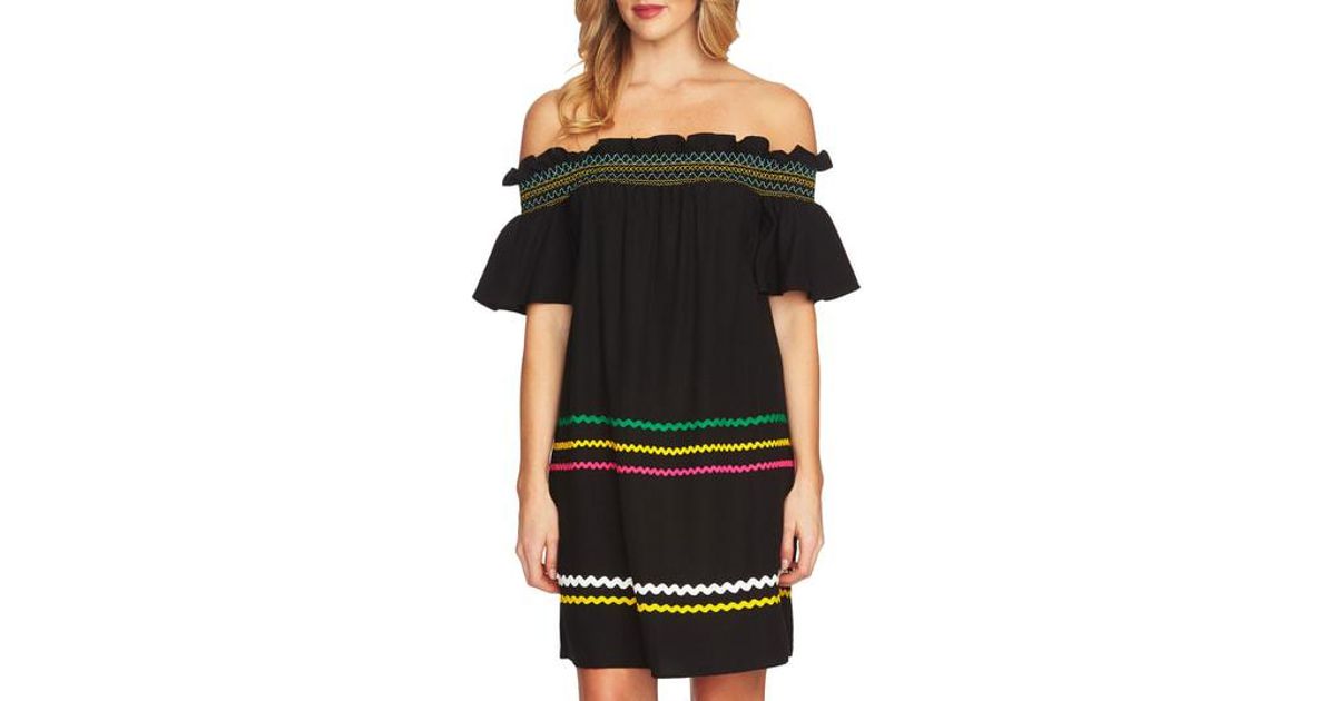 cece off the shoulder dress