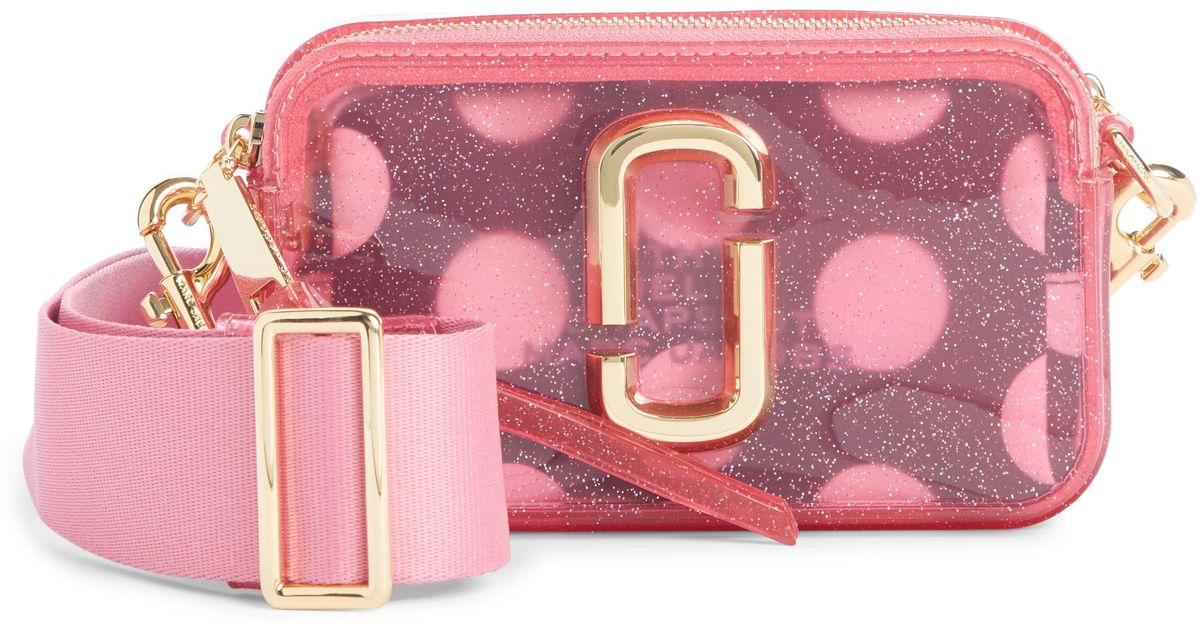 Marc Jacobs Marc Jacobs The Jelly Glitter Snapshot Crossbody Bag in