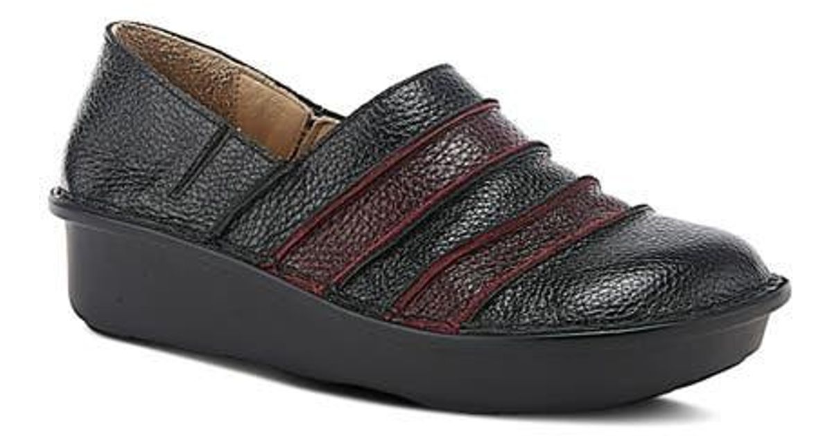 Spring Guide Wedge Spring Step Firefly Wedge Loafer in Gray | Lyst