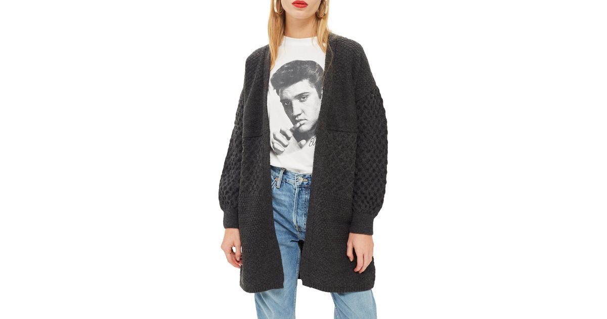 topshop honeycomb cardigan