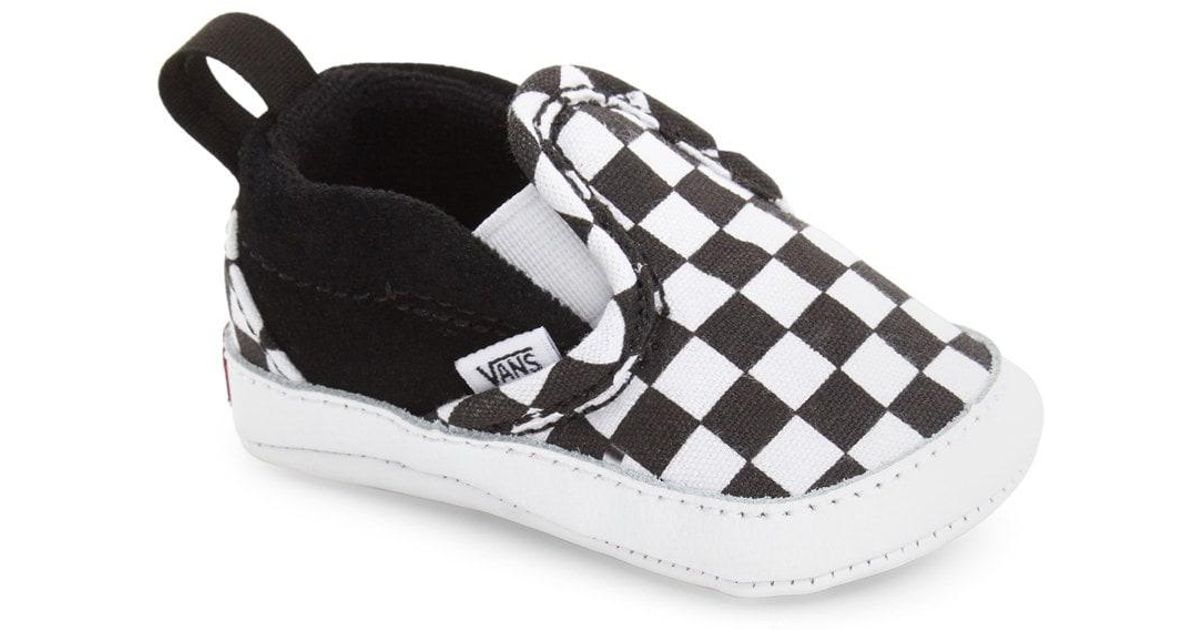 vans slip on crib shoes